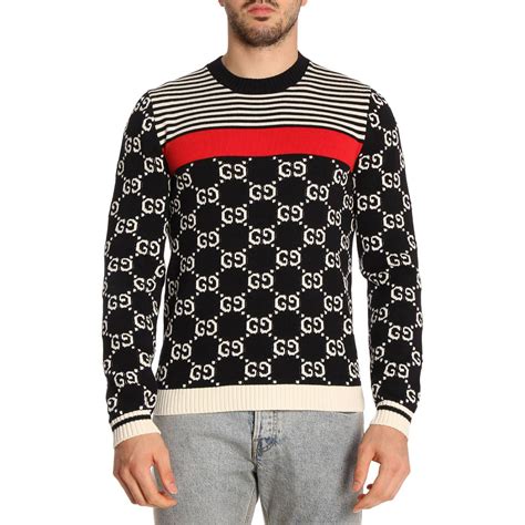 mens gucci sweater with leopard|gucci sweater men's cheap.